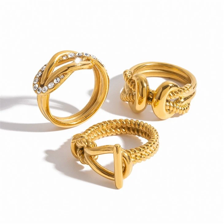 Two Strand Knot Ring price