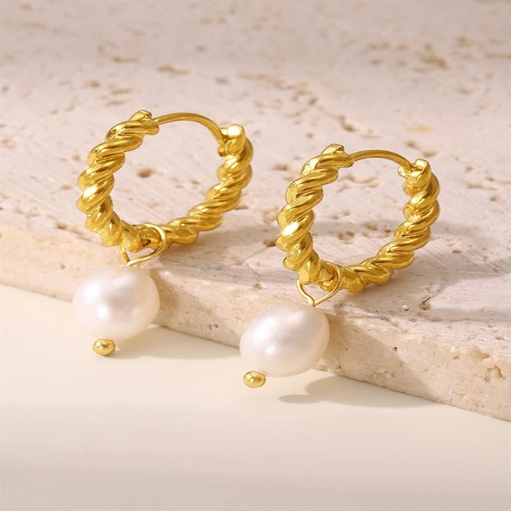 Pearl Twist Earrings suppliers