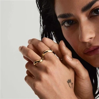 ボールドウェーブリング