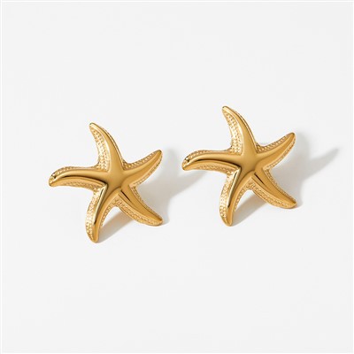 オーシャンスターフィッシュスタッドピアス